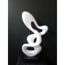 y13555立體雕塑系列-抽象雕塑-愛如潮水(白色)